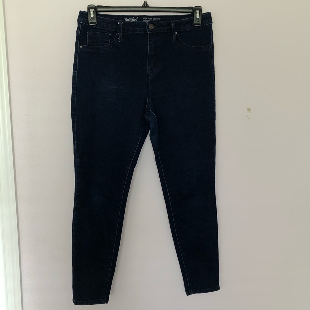 High Rise Jeggings Mossimo Dark Blue